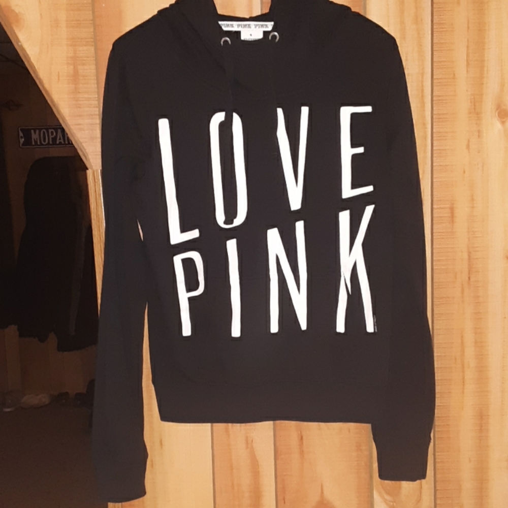 Pink hoodie